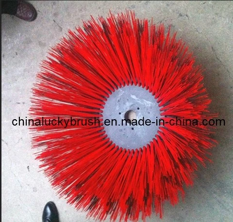 PP and Steel Wire Mixture Side Street Brush (YY-001)