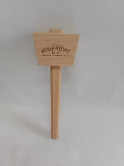 Ferramentas de bar acessórios de cozinha martelo de madeira com saco de pano